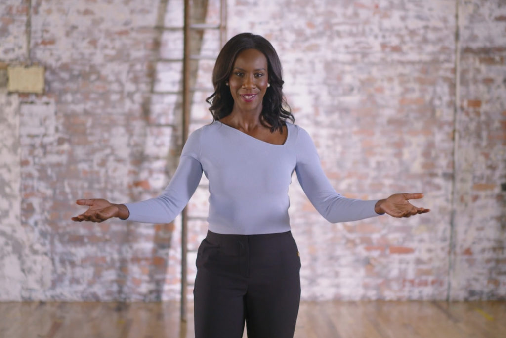 Moyo in big blue whales promo video for trunarrative