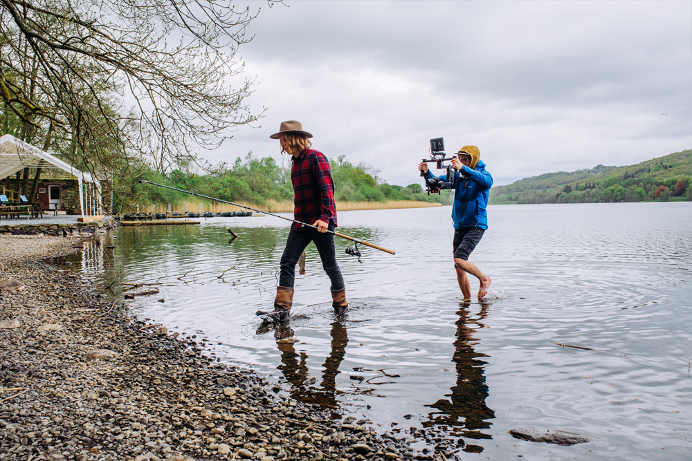 outdoors videographer fire and wild