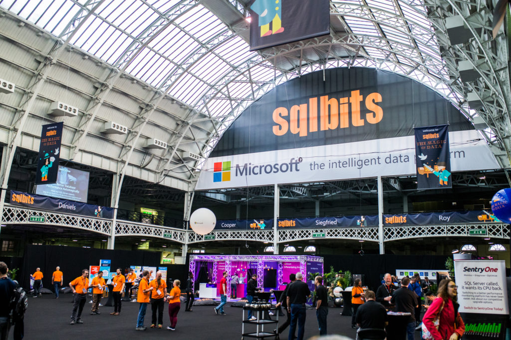 events corporate video filmed of SQL bits London