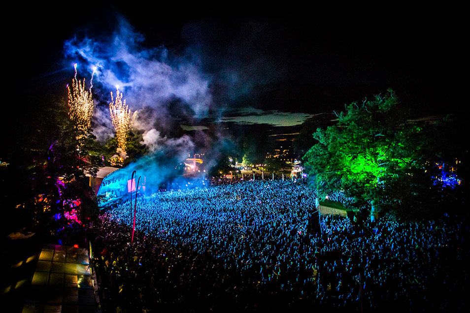 Kendal Calling main stage - events video production